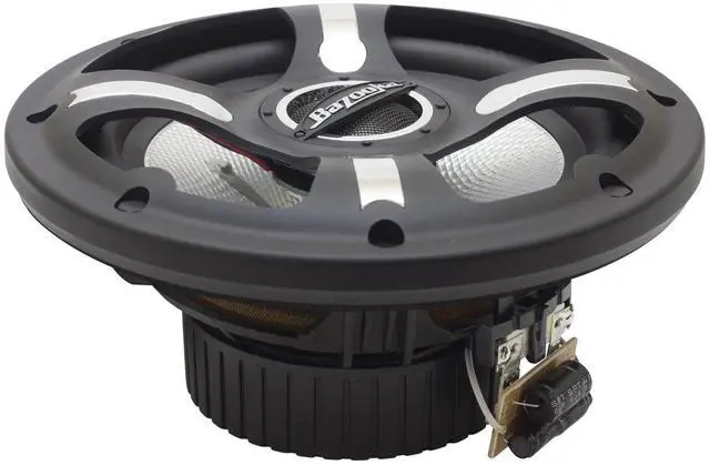 Alt view image 4 of 4 - Marine Coax Speaker Kit | 4-Piece 6.5 LED Speakers | Plug-and-Play RGB LED Controller and Remote (4pc 6.5in Speakers) | MACBLED-KIT1