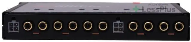 Alt view image 4 of 4 - Cerwin Vega 5-Band Pre-Amp Equalizer with Built-in Bass Processor - Ultimate Car Audio System Accessory, High-Level Input, Subwoofer Level Control, Selectable Low Pass Filter, Auxiliary Input EQP850