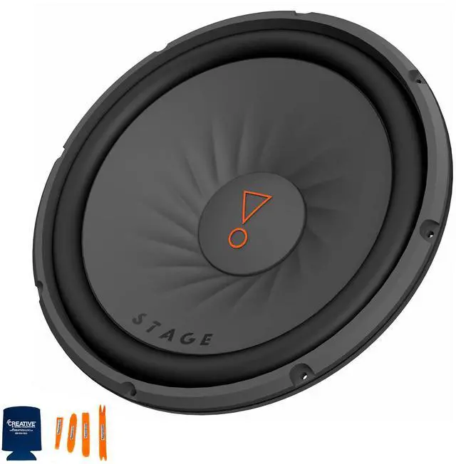 Alt view image 2 of 6 - Two STAGE102 10" Car Audio Subwoofers