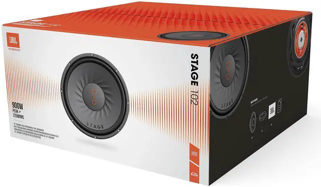 Alt view image 6 of 6 - Two STAGE102 10" Car Audio Subwoofers