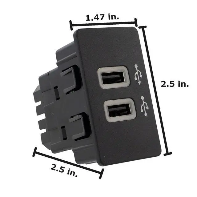 Alt view image 2 of 6 - OEM Carplay USB Hub Module Upgrade for Sync 3 Models HC3Z-19A387-F