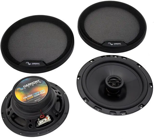 Alt view image 3 of 4 - HA-R5 Compatible with Chevy Silverado Pickup 1999-2006 Car Stereo Rhythm Series 5.25" Replacement 225W Speakers, HA-R46 4x6 120W Speakers and HA-724568 SpeakerHarness