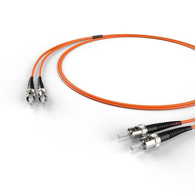 Alt view image 2 of 4 - 55M OM2 Multimode Fiber Optic Cable | Duplex SC to SC Jumper 55M (180.44ft) | Alt: Opticcord Corning Optic-Cord | Length Options: 0.5M-300M