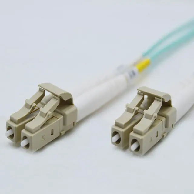 Main image of LC-LC OM4 Fiber Patch Cable - 10Gb Duplex 50/125µm Multimode Corning Glass | 40M (131.23ft) | Bulk Networking, Data Centers, Telecom, Enterprise Applications | Length Options: 0.5M-300M