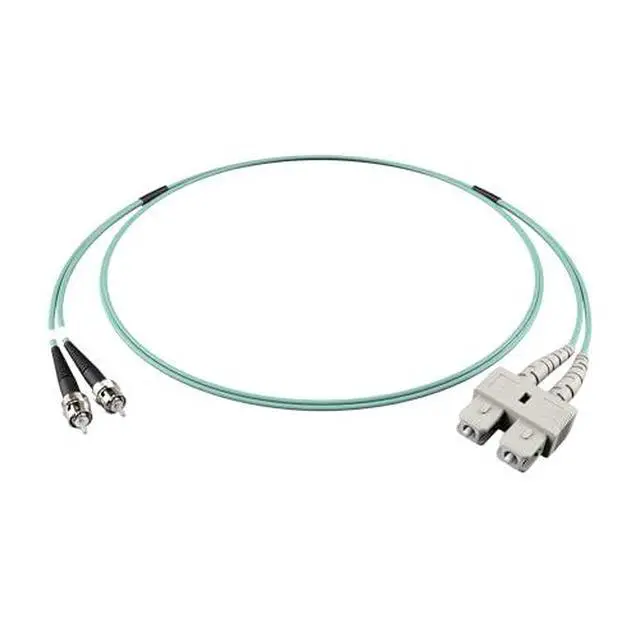 Alt view image 2 of 6 - LC-SC OM3 Fiber Patch Cable - 10Gb Duplex 50/125µm Multimode Corning Glass | 35M (114.83ft) | Bulk Networking, Data Centers, Telecom, Enterprise Applications | Lengths: 0.5M-300M