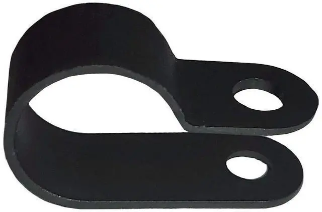 Main image of 1/2" Heavy Duty Nylon Cable Clamps Mouting Wire Clips - 1000pcs | Black