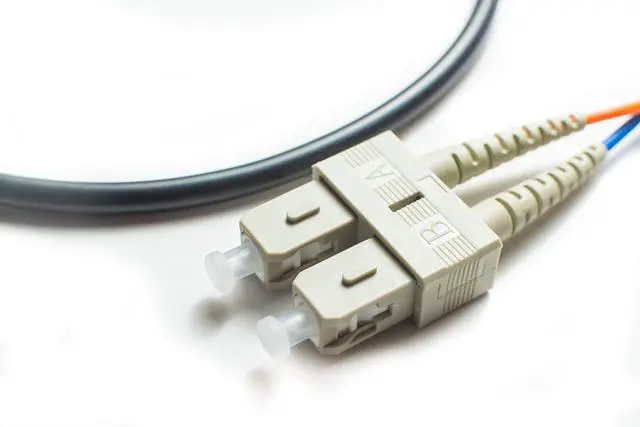 Alt view image 2 of 4 - SC SC OM4 Indoor/Outdoor Fiber Optic Patch Cable 10Gb/40Gb/100Gb Corning Glass | 25.0m (82.0ft) | Water & UV-Resistant for Data Centers, Outdoor Conduit, Campus Links | Length: 0.5M-300M