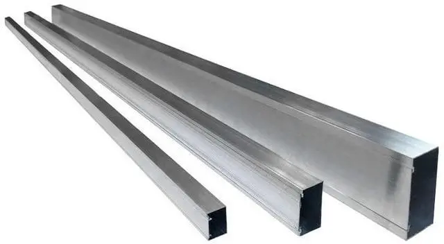 Main image of Aluminum Metal Surface Cable Raceway Wire Molding - 1.5" W x 1.1875" H - 58 Inch - (Pack of 2)