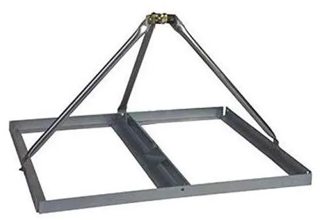 Main image of Non-Penetrating Roof Mount for 1.25" to 1.66" Masts - Satellite WiFi - Flat Roof Mount Only (No Mast Included)