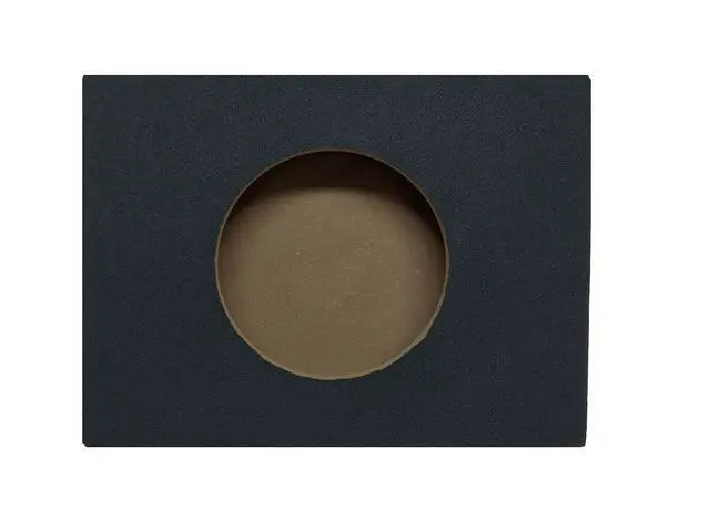 Alt view image 3 of 5 - BR Single 12" Shallow Subwoofer Box Low Sealed Slim Enclosure