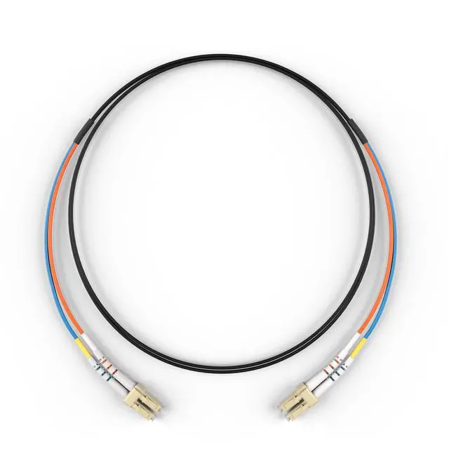 Alt view image 3 of 4 - LC LC OM1 Indoor/Outdoor Fiber Optic Patch Cable 10Gb/40Gb/100Gb Corning Glass | 20.0m (65.6ft) | Water & UV-Resistant for Data Centers, Outdoor Conduit, Campus Links | Length: 0.5M-300M