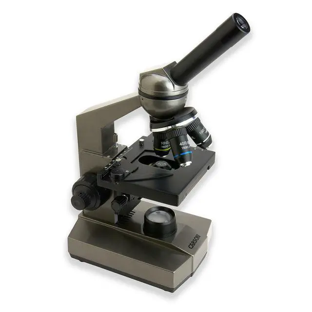 Alt view image 3 of 4 - Intermediate 100x-1000x Biological Microscope with Mechanical Stage (MS-100)