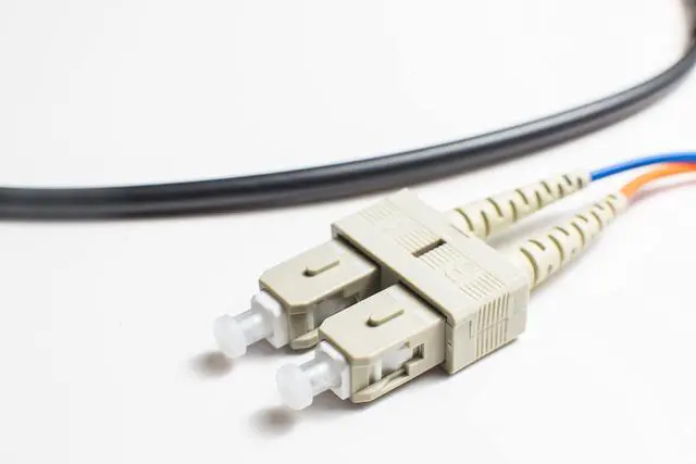 Alt view image 3 of 5 - LC SC OM4 Indoor/Outdoor Fiber Optic Patch Cable 10Gb/40Gb/100Gb Corning Glass | 15.0m (49.2ft) | Water & UV-Resistant for Data Centers, Outdoor Conduit, Campus Links | Length: 0.5M-300M