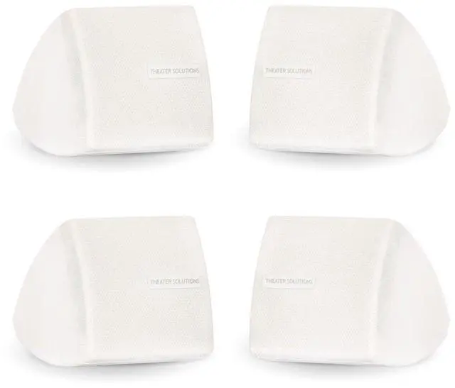 Main image of TS30W Mountable Indoor Speakers White Bookshelf 2 Pair Pack