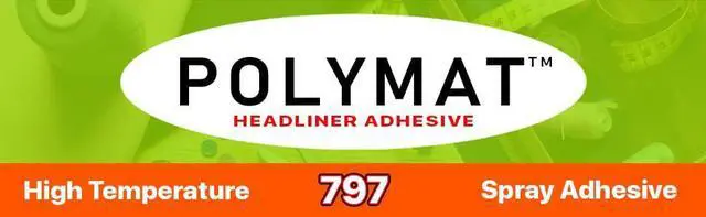 Alt view image 2 of 6 - QTY6 797 Hi Temp Spray Adhesive Can high Temperature Headliner Glue