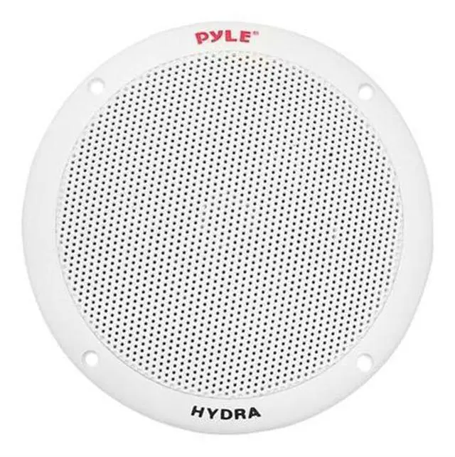Alt view image 4 of 6 - 4 X New PLMR605W 400W 6.5" Dual Cone 2-Way Full Range White Marine Boat Yacht Speakers System - Mesh speaker Grills - 2 Pairs