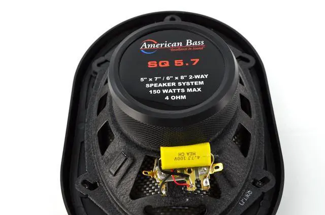 Alt view image 5 of 6 - SQ5.7 - 6x8/5x7 2-Way Car Speakers Pair