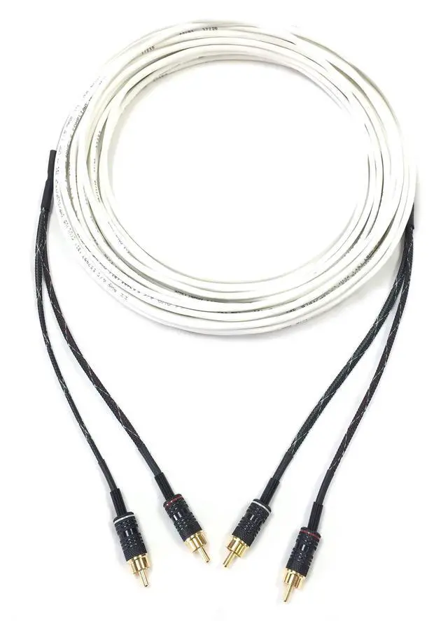 Alt view image 2 of 5 - 150 Foot Stereo RCA Plenum CL3P Audio Cable Male to Male 31092P