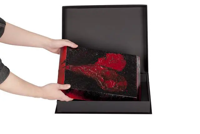 Alt view image 5 of 6 - Eternity Archival Clamshell Photo Storage Box, Black - 20"x24" - For Storing Artwork, Photos & Documents, Deluxe Acid-Free, Sturdy & Lined With Archive-Quality Paper