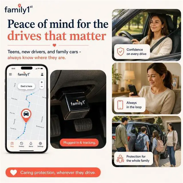 Alt view image 3 of 6 - OBD GPS Tracker for Vehicles, Car Location Tracker Device with Smart Alerts and Instant Car and Driver Safety Monitoring Reports, Trip History, Driving Alert, Geo Fence, Engine Diagnostics