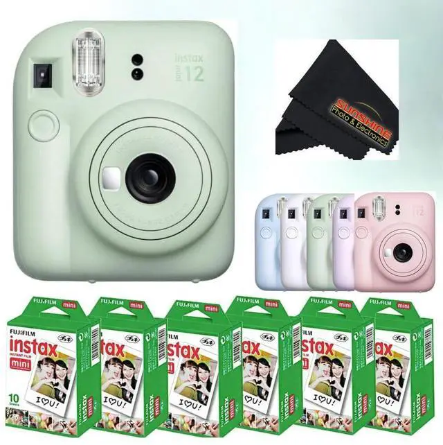 Main image of Instax Mini 12 Instant Camera - Mint Green w/ 3 Twin Packs