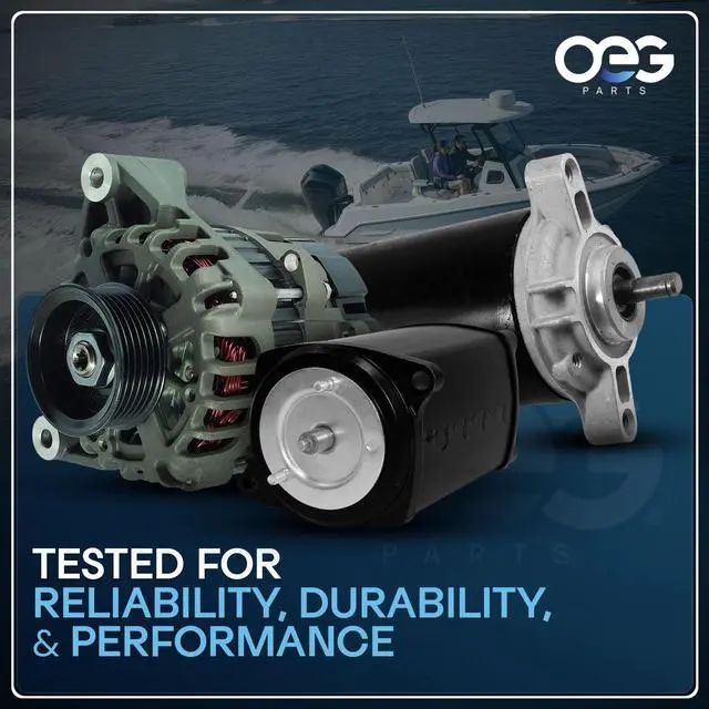 Alt view image 5 of 6 - OEG Parts New Tilt Trim Motor Compatible With Mercury Marine 35-220 HP 99186 99186-1 99186-T 991861 109-10858 APS10858 AVF-10858 9-18213 T1083M 77-011-53N S-170115S PH200-T011 RS34-08936 80-10858