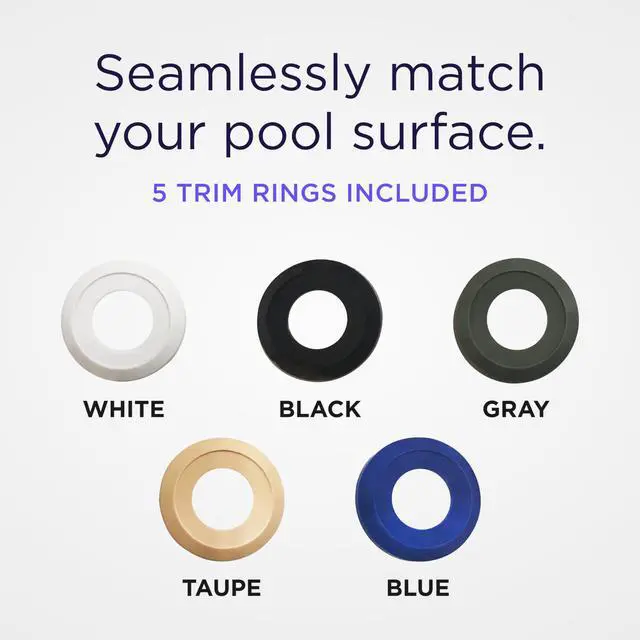 Alt view image 6 of 6 - S.R.Smith Treo Micro LED Pool Light 12 Volt White or Color Changing Underwater Lighting for Inground Pools and Spas Compatible with PoolLUX Light Control