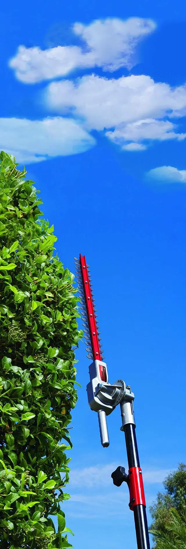 Alt view image 4 of 6 - TrimmerPlus Hedge Trimmer Attachment for Compatible Gas Powered Multi-Use Outdoor Equipment, 22-inch (TPH720)