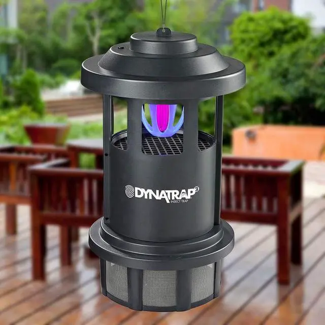 Alt view image 2 of 4 - DT1750 Mosquito & Flying Insect Trap Kills Mosquitoes, Flies, Wasps, Gnats, & Other Flying Insects Protects up to 3/4 Acre, Black