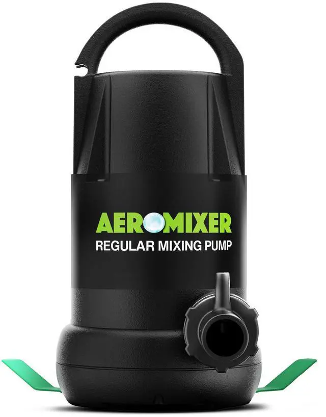 Main image of Aeromixer Regular 3/4 HP Submersible Mixing + Aerating Pump - Submersible Water Pump for Nutrient Mixing and Aerating, Electric Garden Water Pumps, Heavy Duty Outdoor Pumps for Farming and Gardening