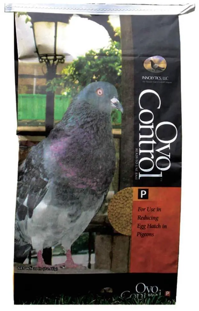 Main image of OVOCONTROL - Bird Pest Population and Birth Control Bait for Pigeons (30 lbs)