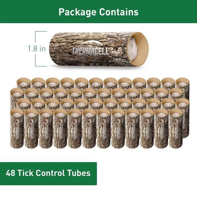 Alt view image 2 of 6 - Tick Control Tubes for Yards; Protects 1/4 Acre from Ticks; No Spray, No Granules, No Mess; Environmentally Friendly Alternative to Spray & Repellent