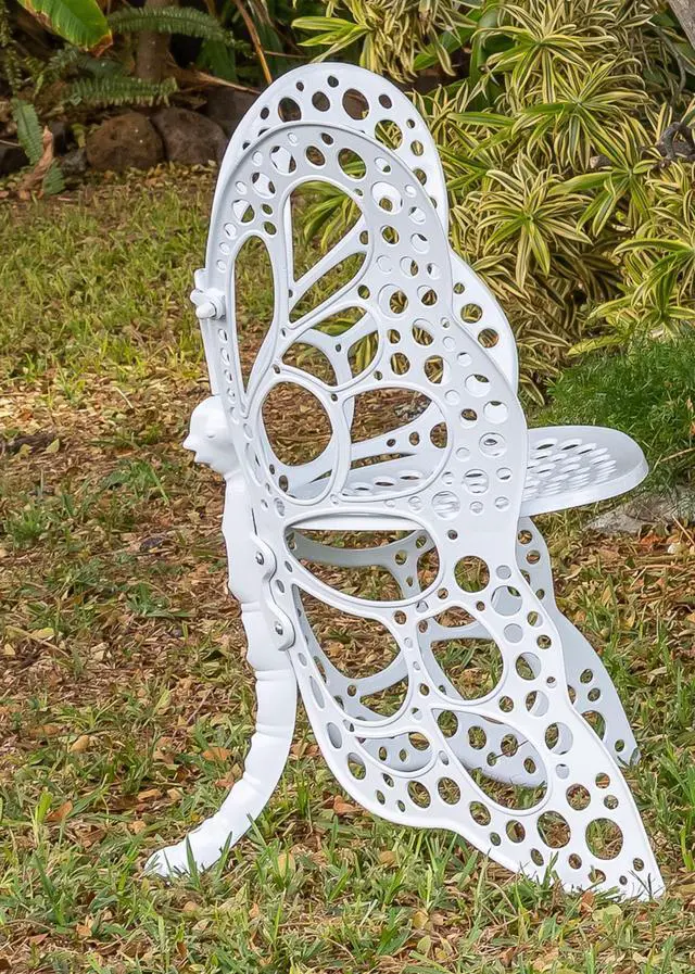 Alt view image 2 of 6 - Butterfly Chair White