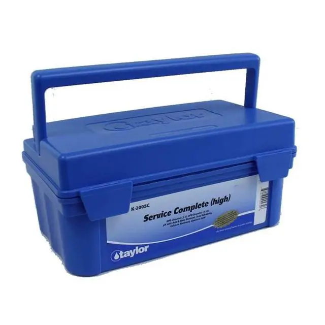 Alt view image 3 of 6 - Taylor Technologies K-2005C Service Complete Swimming Pool Test Kit