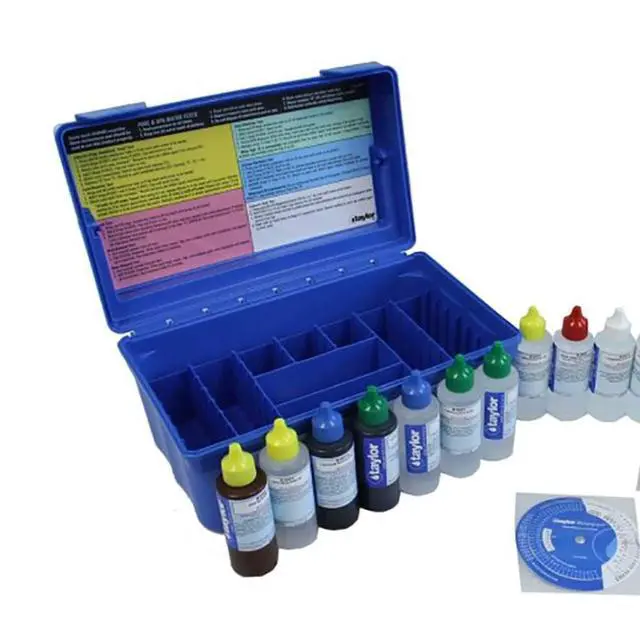Alt view image 4 of 6 - Taylor Technologies K-2005C Service Complete Swimming Pool Test Kit