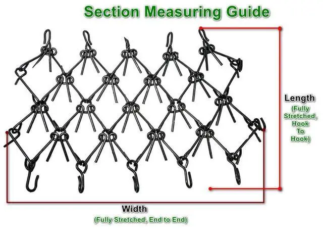 Alt view image 2 of 4 - 4' x 4' Variable Action Drag Chain Harrow - Overall Length: 90" - 3/8" Dia