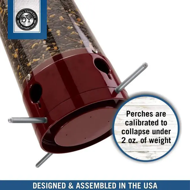 Alt view image 4 of 6 - YCPD-90M Yankee Dipper Bird Feeder, 5 lb, Burgundy