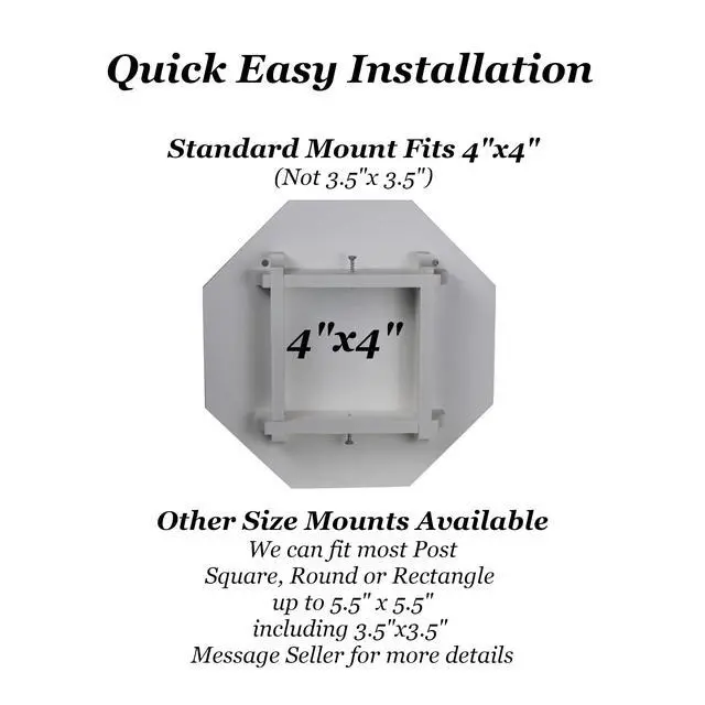 Alt view image 4 of 5 - Wild Bird Feeder Solid Cellular PVC Clear Copper Roof (F8C) Made in the USA (4" x 4" Mount)