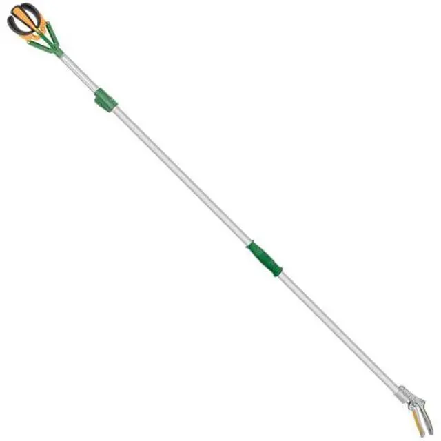 Alt view image 6 of 6 - ZL6146B Long Reach Telescopic Fruit Harvester and Picker, 10-Feet Extension, Gray