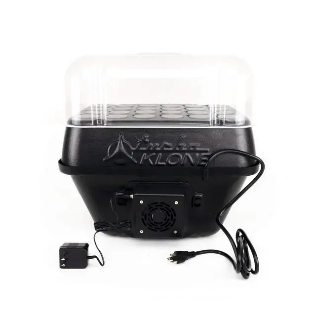 Alt view image 5 of 6 - T24D Aeroponic Cloner System with Built-in Fan and Humidity Dome
