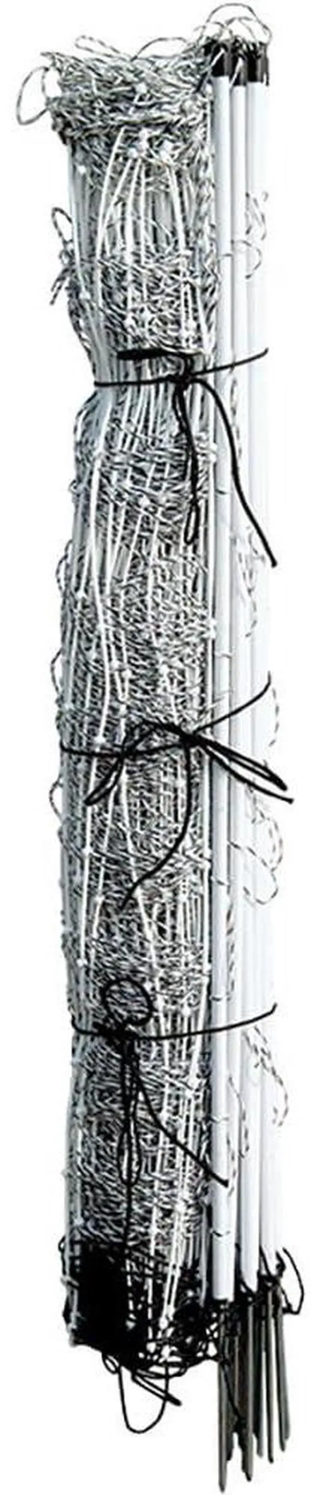 Main image of Premier 1 ElectroFence® Electric Netting | Single Spike White/Black Fence for Goats & Sheep 48"H x 100'L
