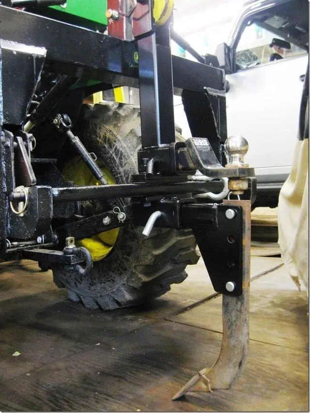 Alt view image 2 of 2 - Ripper/Middle Buster Plow/Subsoiler Plow/Potato Plow - Standard Shank, Orange