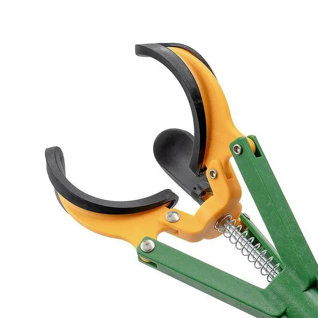 Alt view image 2 of 6 - ZL6146A Long Reach Telescopic Fruit Harvester and Picker, 6-Feet Extension, Gray