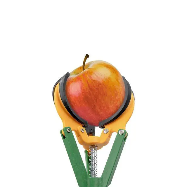 Alt view image 3 of 6 - ZL6146A Long Reach Telescopic Fruit Harvester and Picker, 6-Feet Extension, Gray