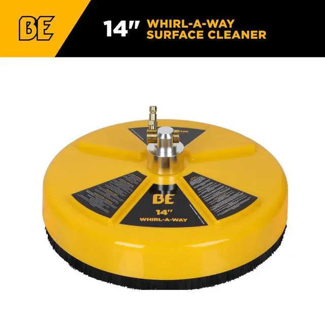 Alt view image 2 of 6 - 14" Whirl-A-Way Commercial Pressure Washer Surface Cleaner