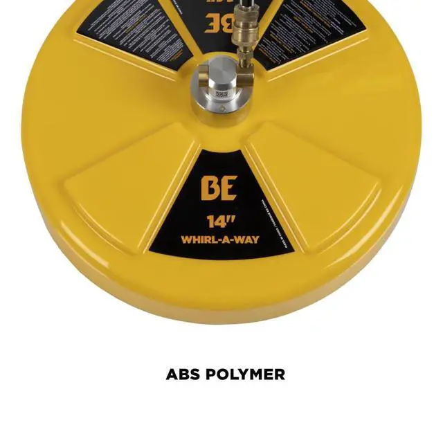 Alt view image 5 of 6 - 14" Whirl-A-Way Commercial Pressure Washer Surface Cleaner
