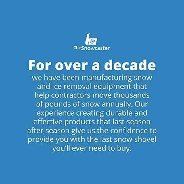 Alt view image 6 of 6 - 30SNC 36-inch Bi-Directional Wheeled Snow Shovel Pusher and Barn Shovel, 7.5" x 36 ", Blue