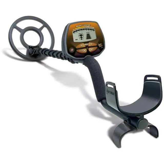 Main image of Lone Star Pro Metal Detector for Adults & Kids with Waterproof Searchcoil, Advanced Discrimination, and LCD Display