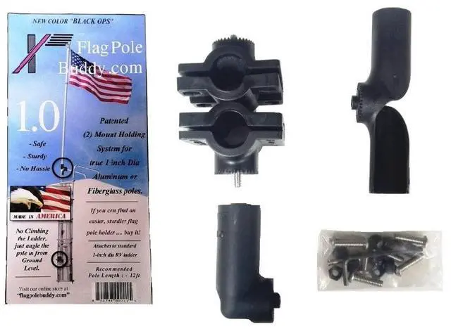 Alt view image 4 of 6 - RV Flag Pole Kit 12 Feet