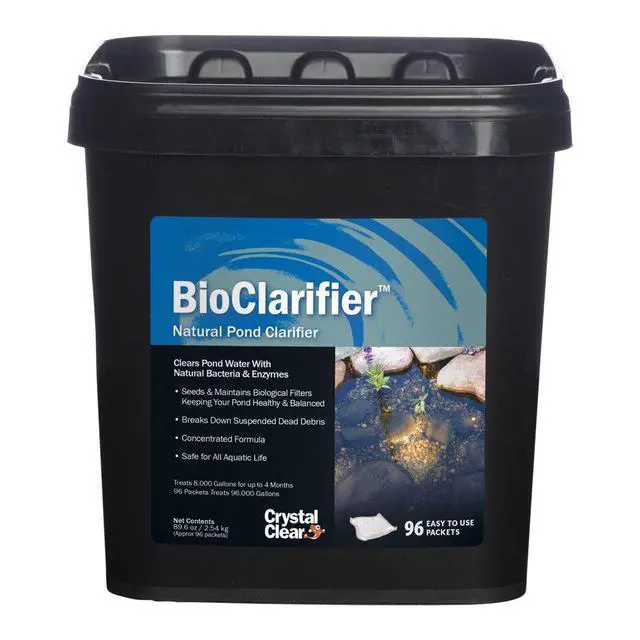 Alt view image 2 of 4 - BioClarifier - Natural Pond Clarifier - 96 Packets Treats Up to 96,000 Gallons (CCB002-6)